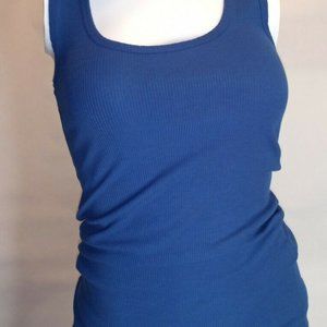 Womens Under Armour UA heatgear  Fitted  Blue Ribb